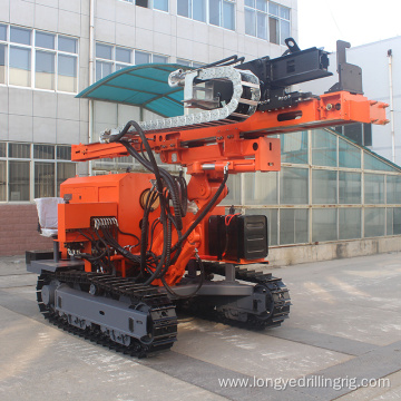 Solar Hydraulic Soil Auger Screw Piling Rig